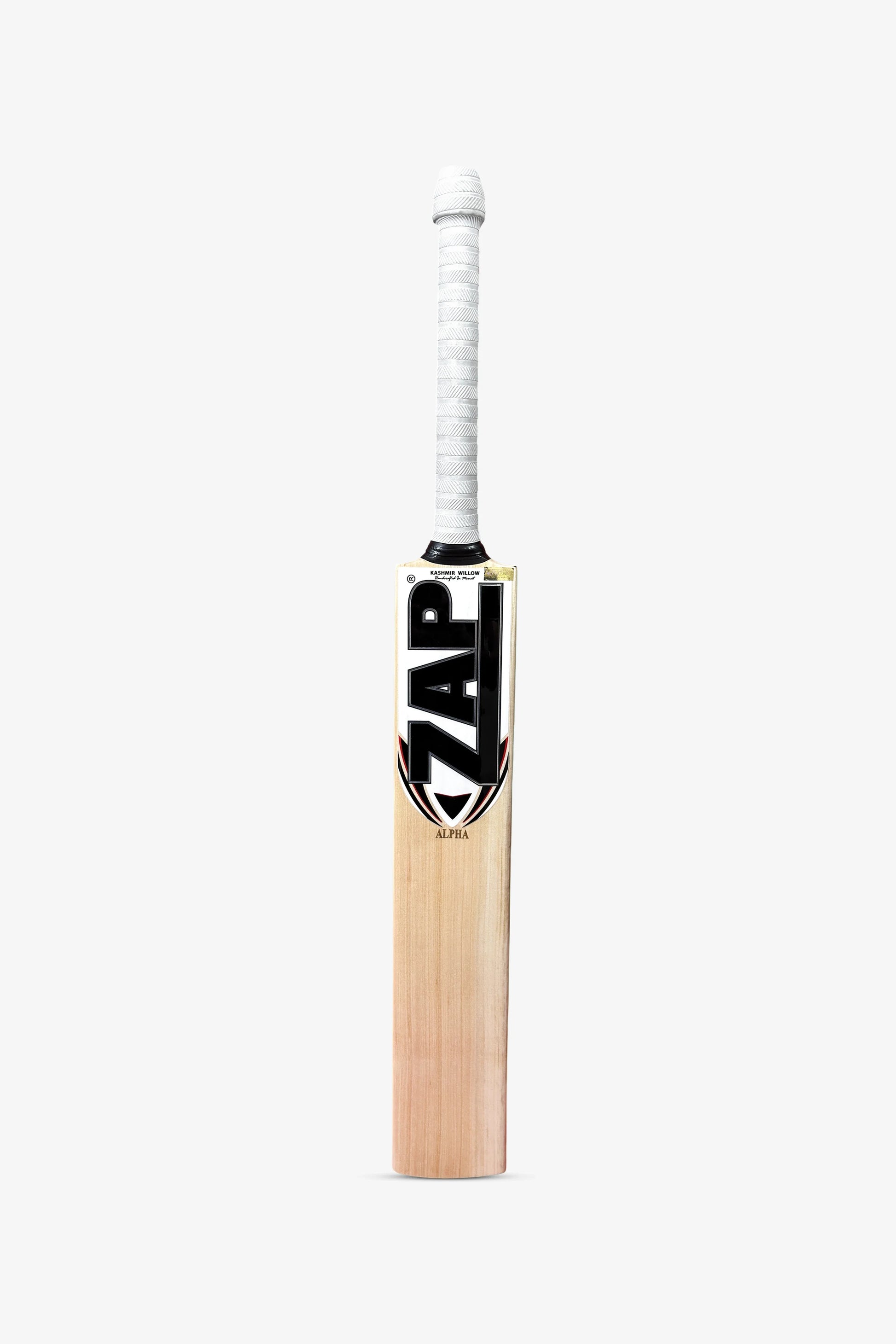 ZAP Alpha Kashmir Willow Cricket Bat (White)  EzyKom