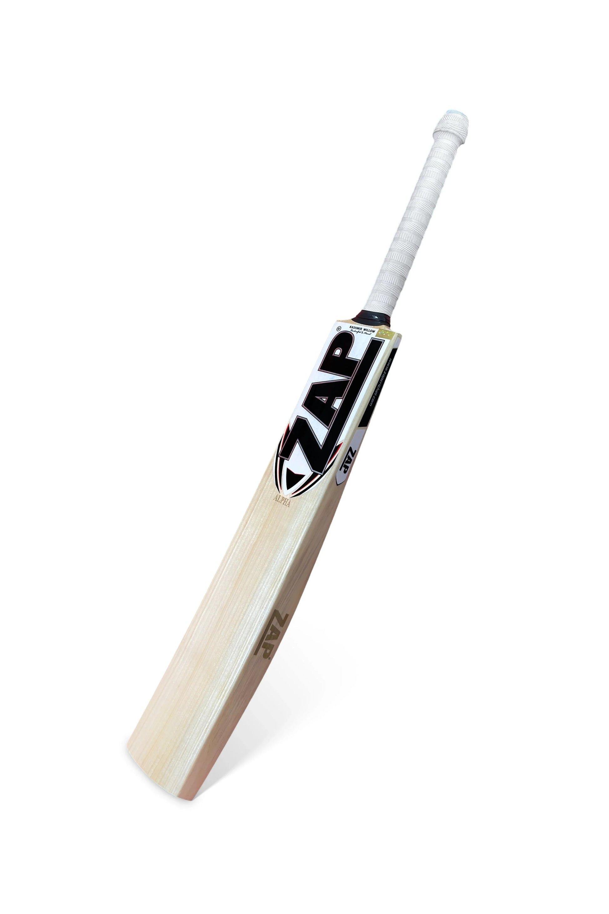 ZAP Alpha Kashmir Willow Cricket Bat (White)  EzyKom