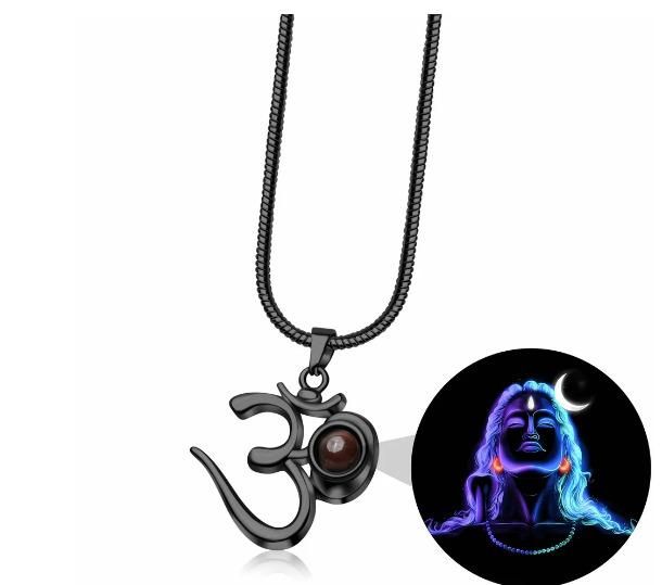 OM Pendant with Adiyogi 940306-ba