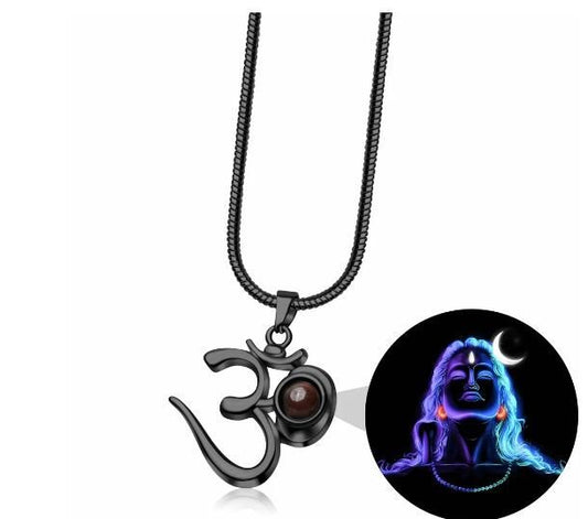 OM Pendant with Adiyogi 940306-ba