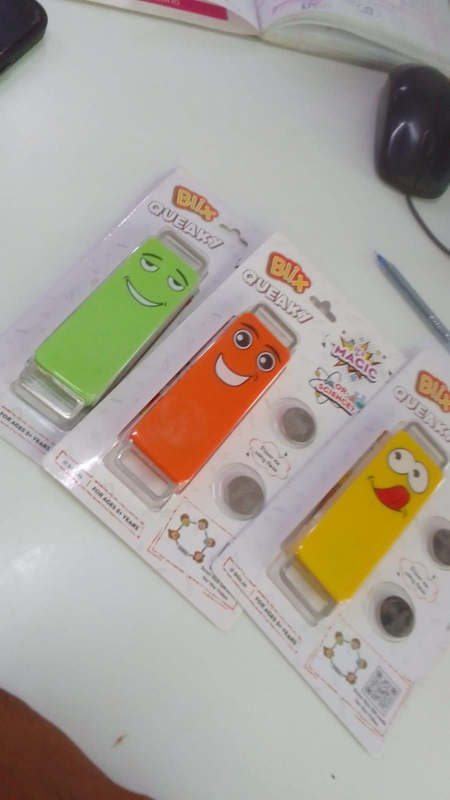 Blix Queaky Learning, Creative, Educational Toy for Kids 940306-ba