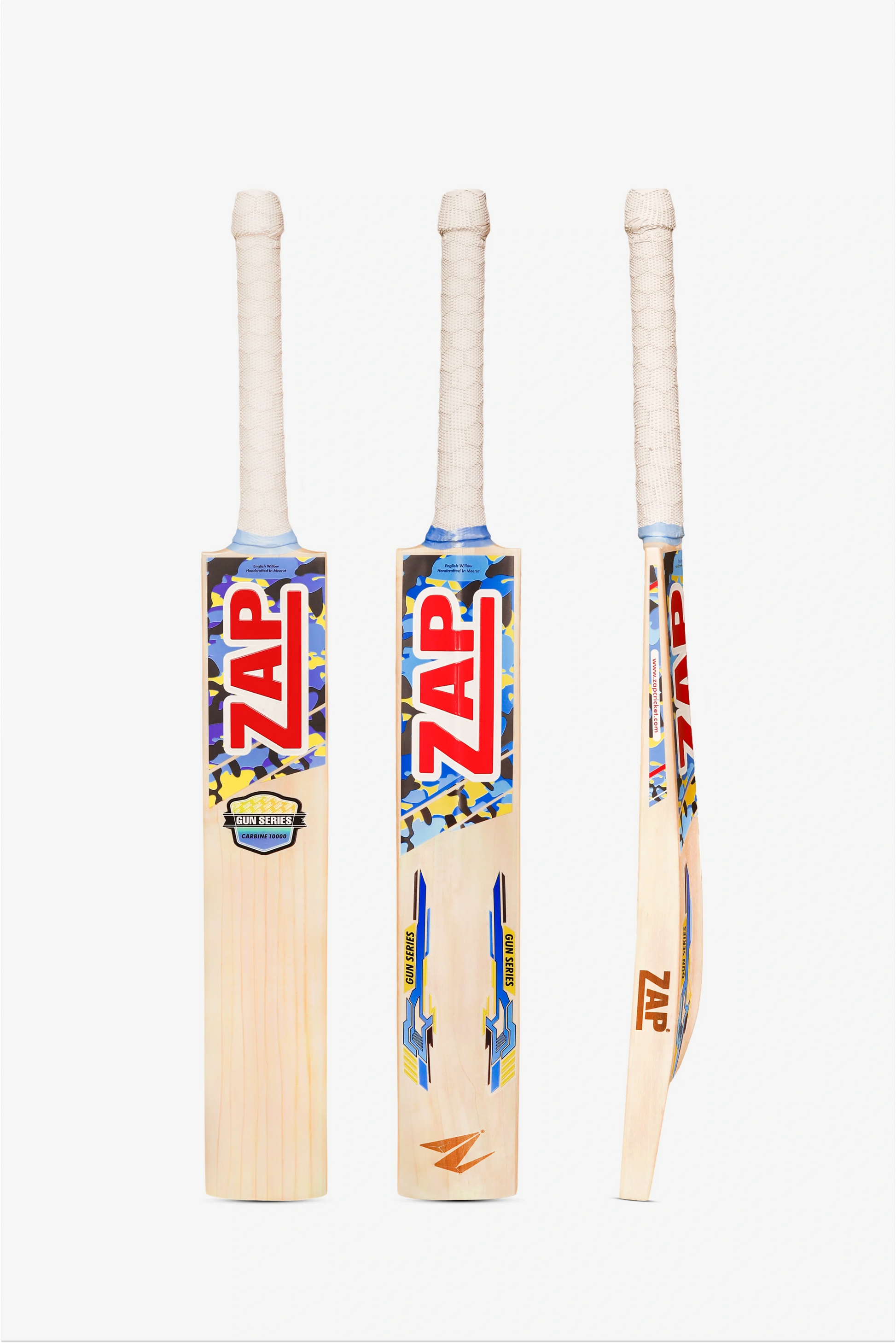 ZAP Gun Carbine 10000 English Willow Cricket Bat (Grade 2)  EzyKom