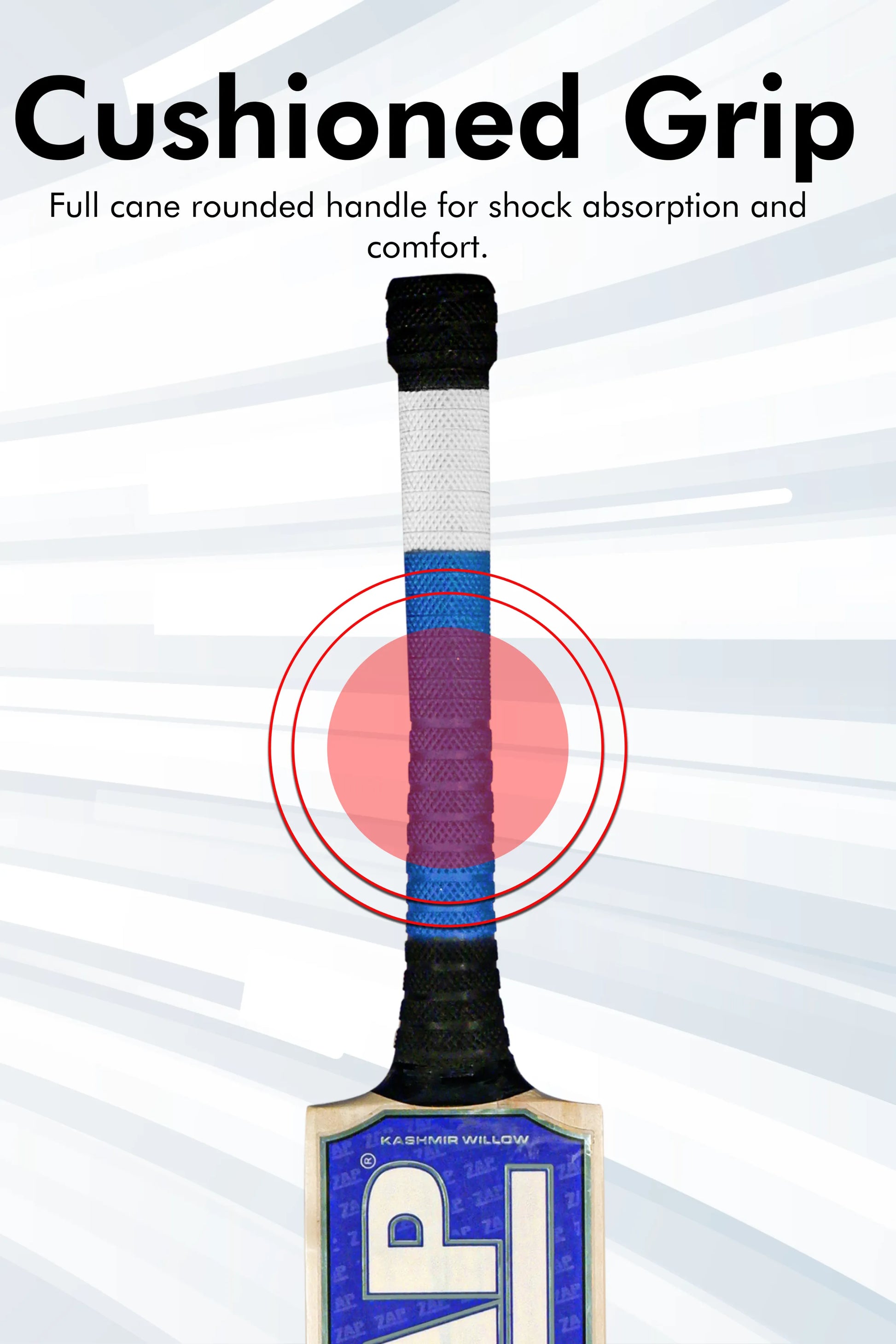 ZAP Bouncer Scoop Tennis Cricket Bat  EzyKom