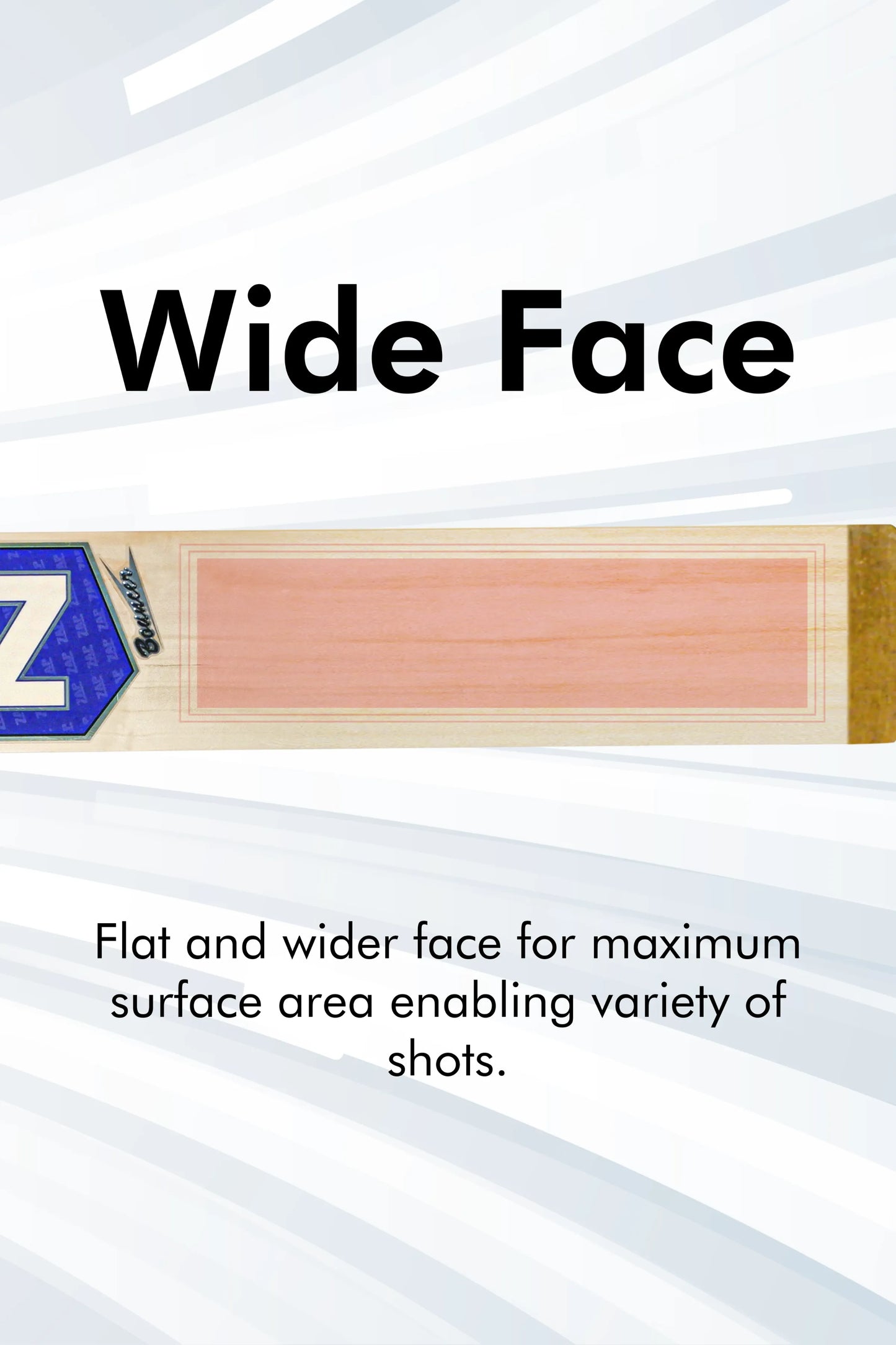 ZAP Bouncer Scoop Tennis Cricket Bat  EzyKom