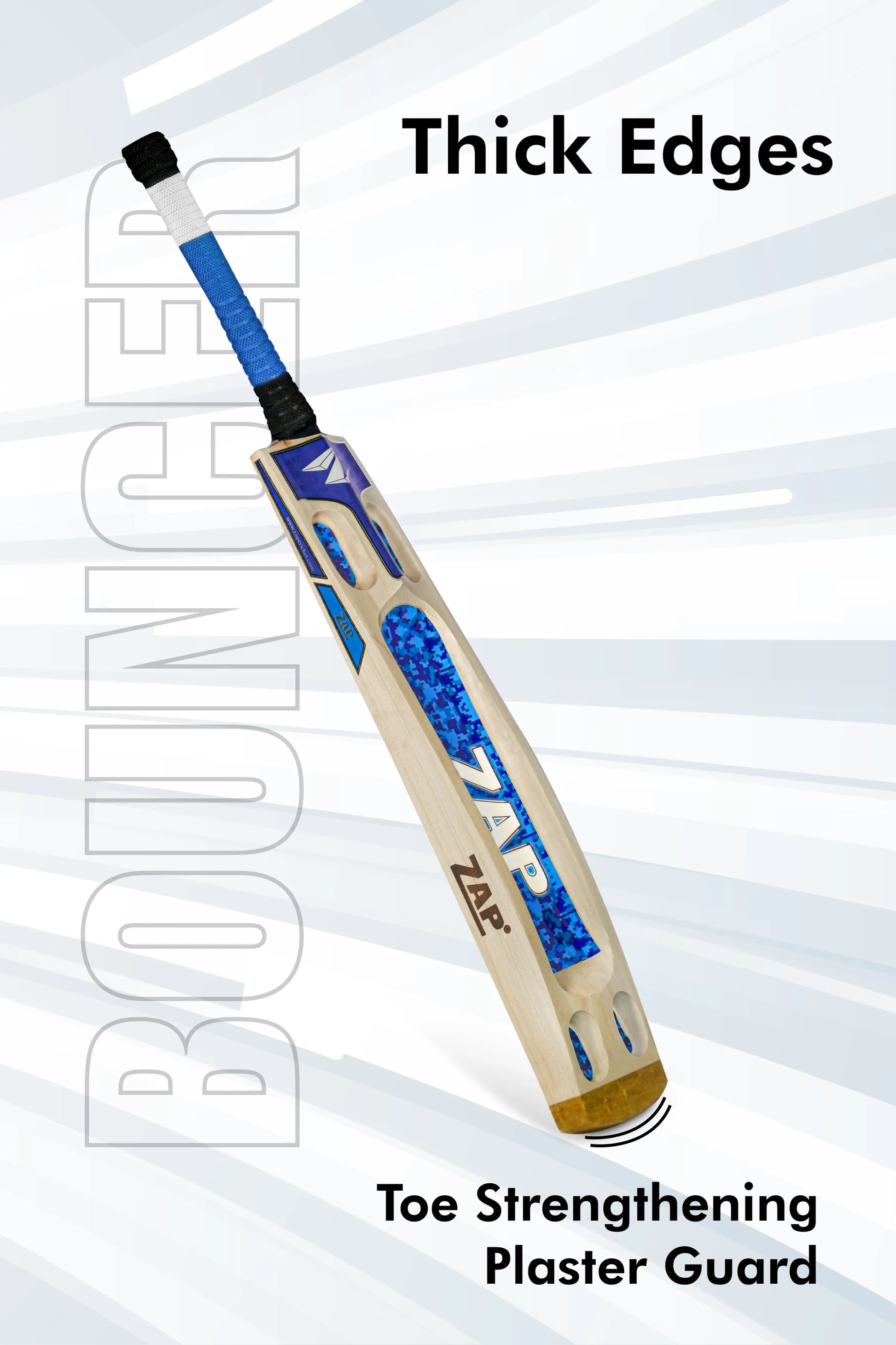 ZAP Bouncer Scoop Tennis Cricket Bat  EzyKom