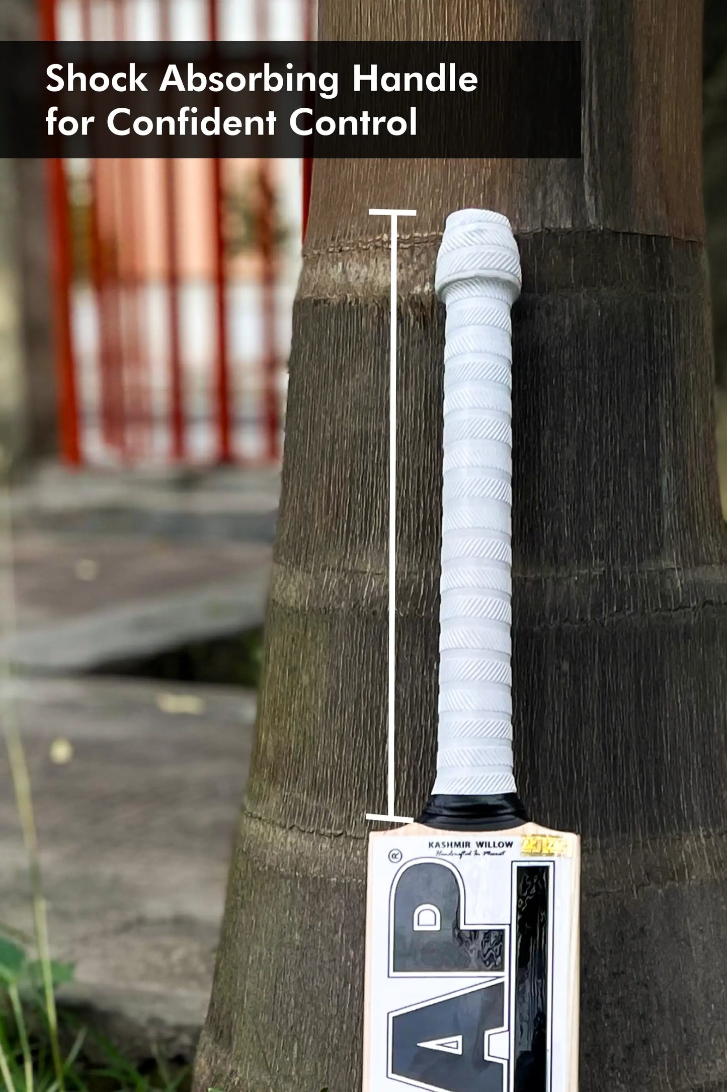 ZAP Alpha Kashmir Willow Cricket Bat (White)  EzyKom