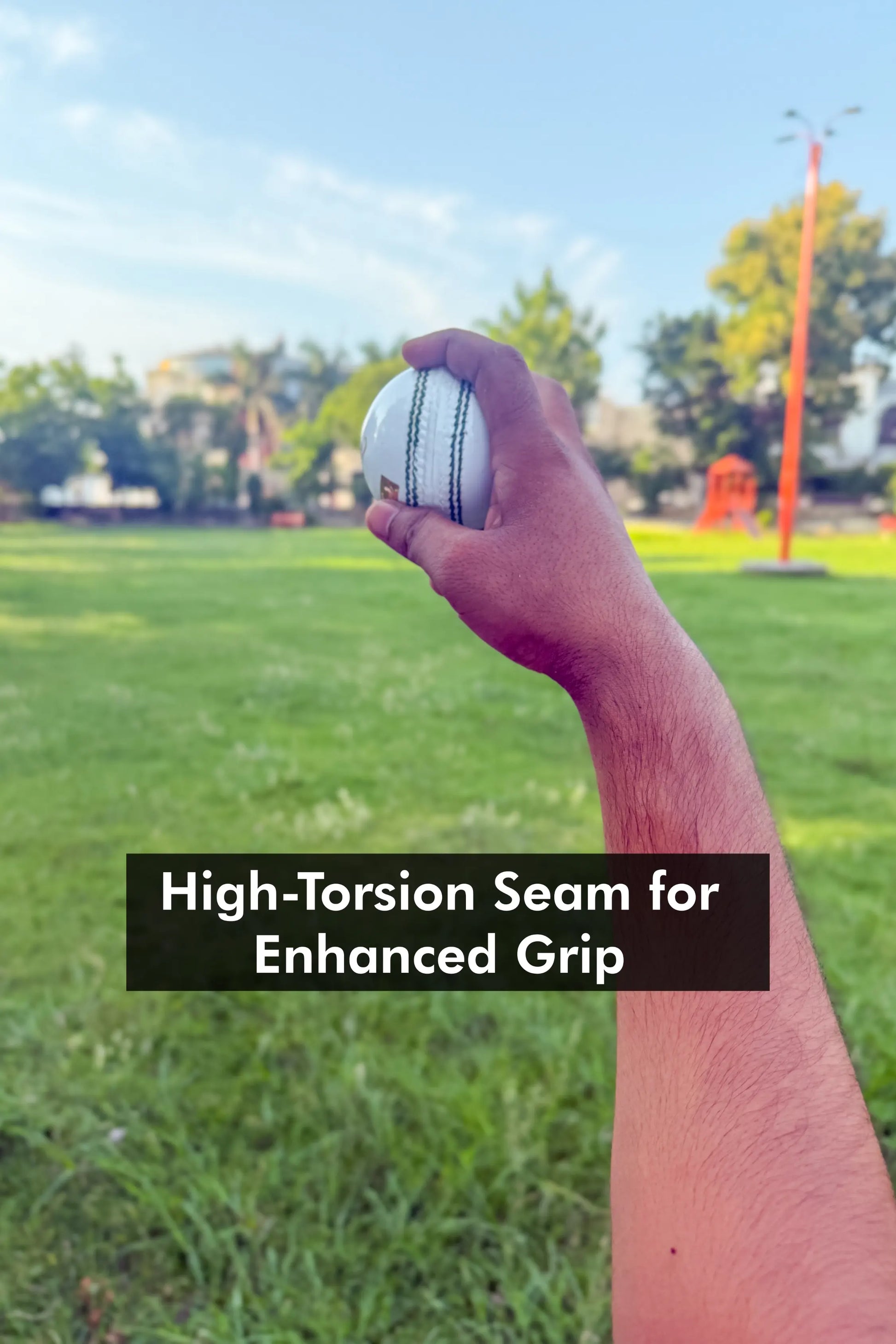 ZAP Test Cricket Leather Ball  EzyKom