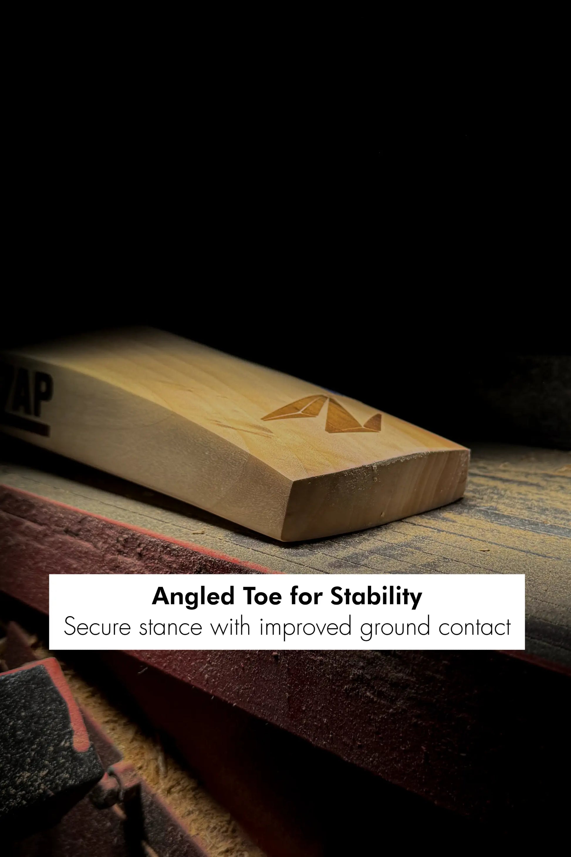 ZAP Vintage Quaint Series 3 Star English Willow Bat  EzyKom