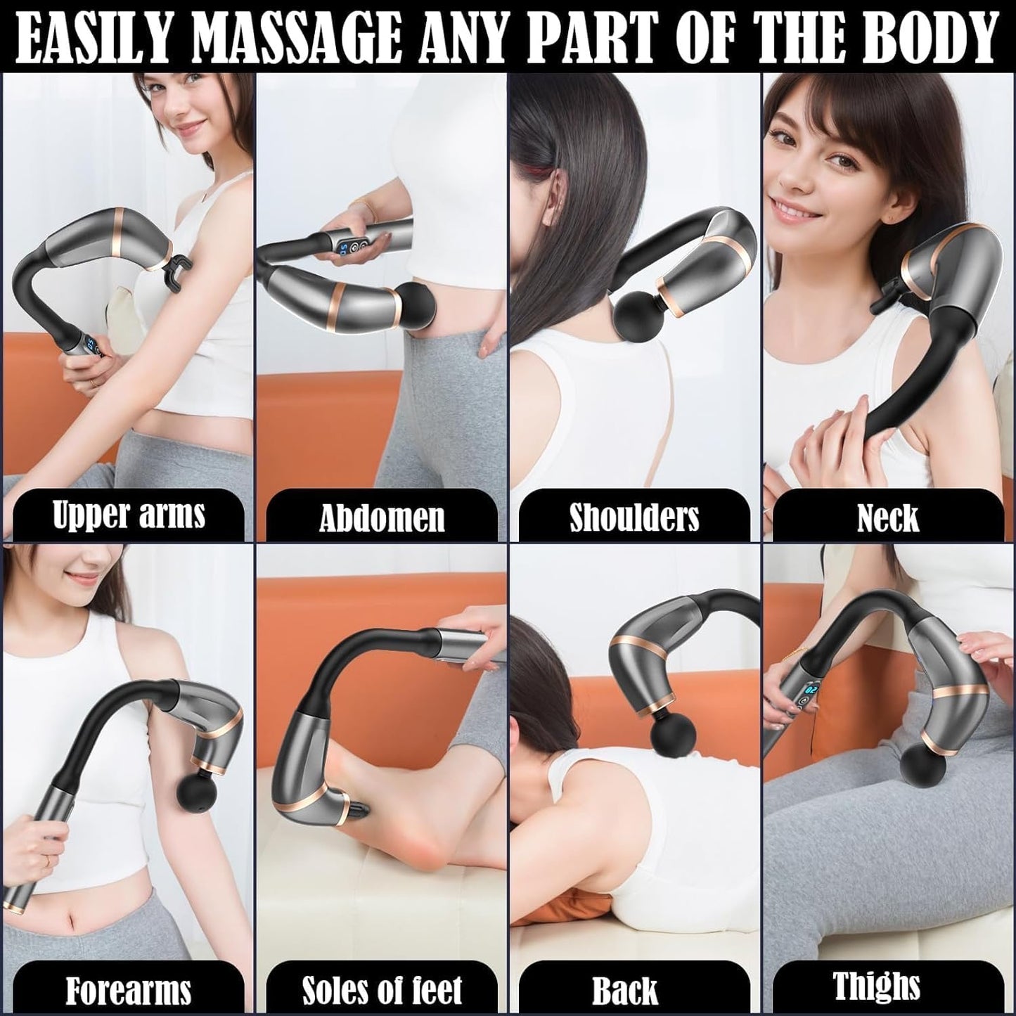 Massage Gun With Extended Handle  EzyKom