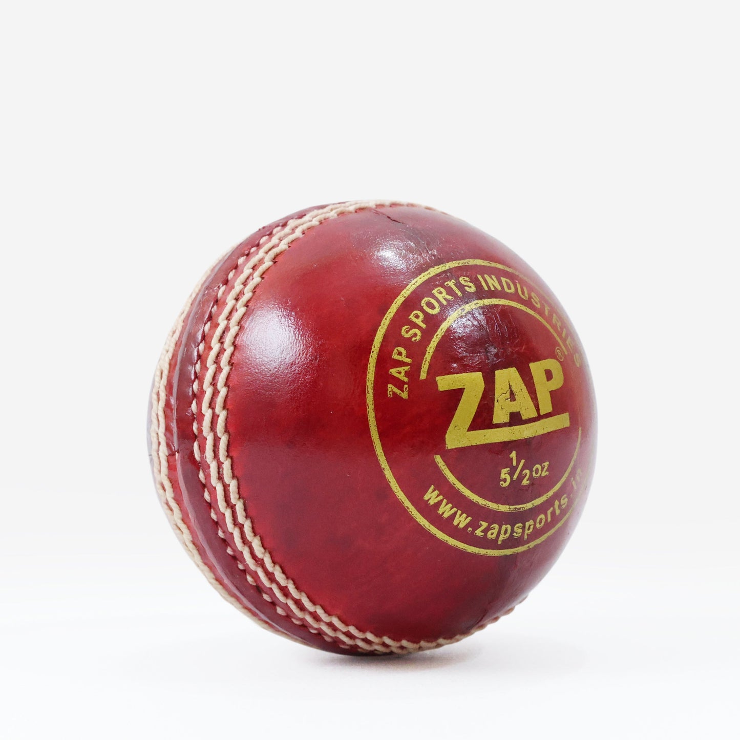 ZAP Test Cricket Leather Ball  EzyKom