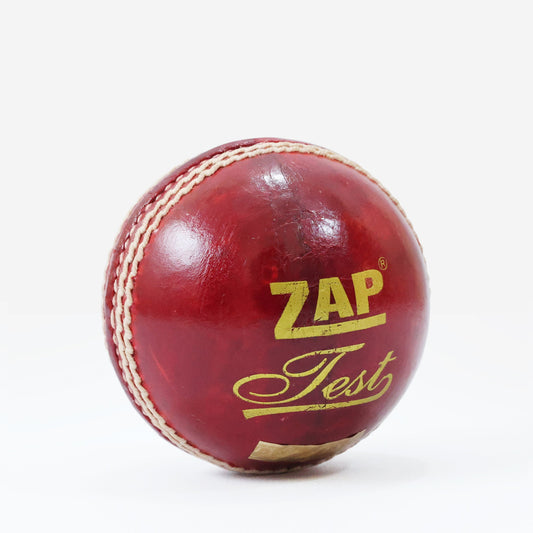 ZAP Test Cricket Leather Ball  EzyKom
