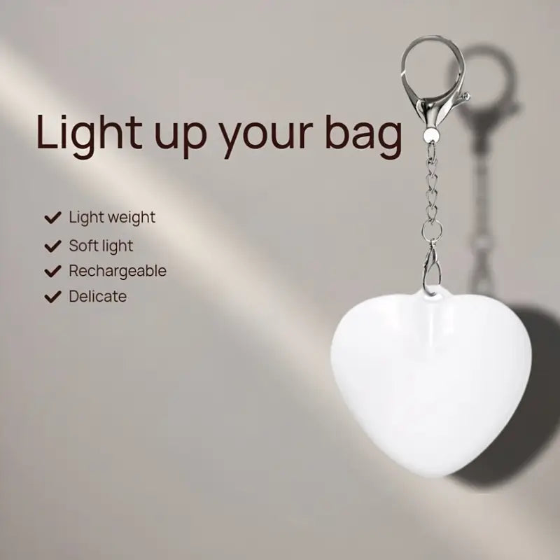 LumiHeart LED Purse Charm  EzyKom