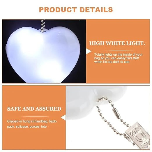 Heart Handbag LED Light With Touch Sensor  EzyKom