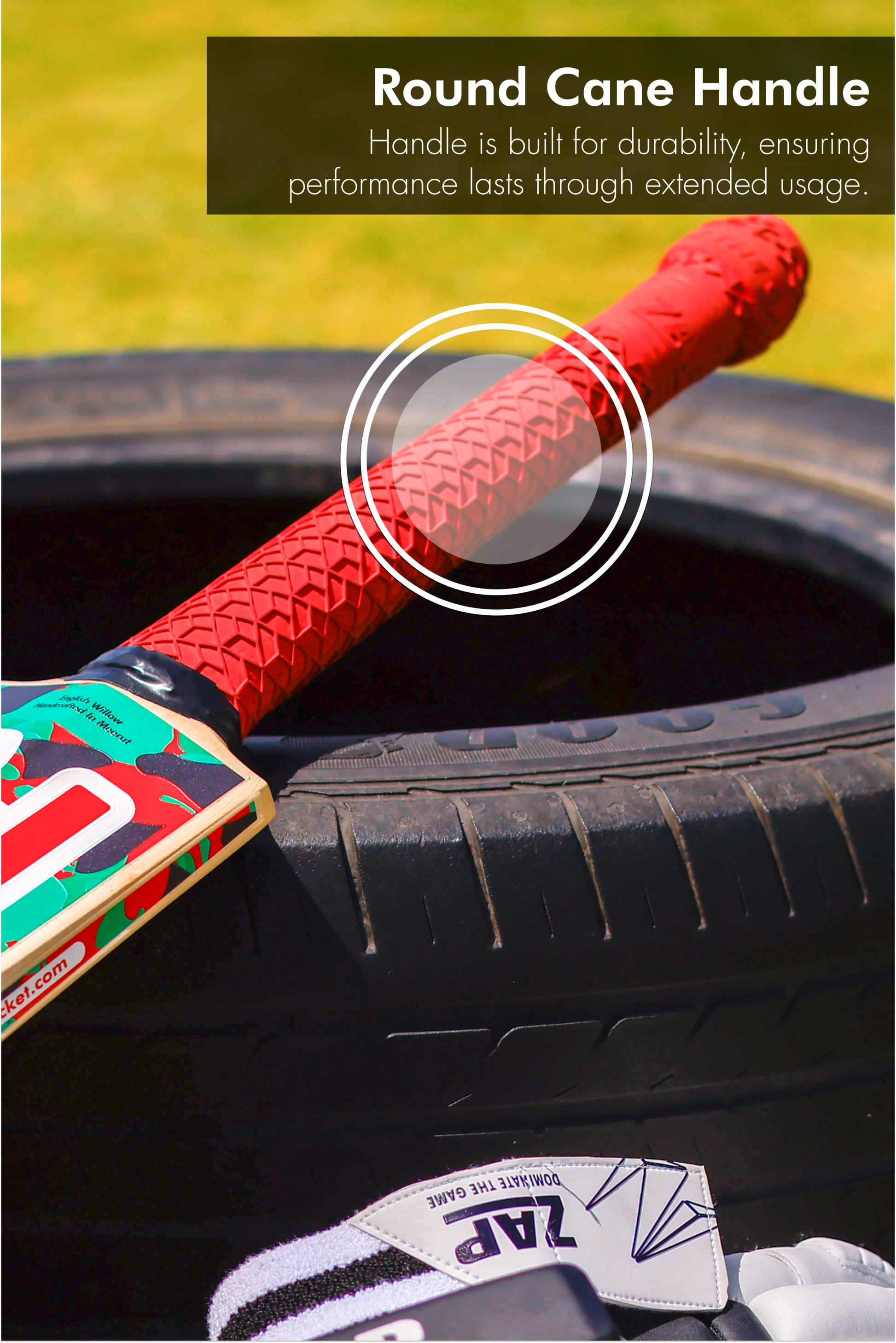 ZAP Gun Pro Tactical English Willow Cricket Bat  EzyKom